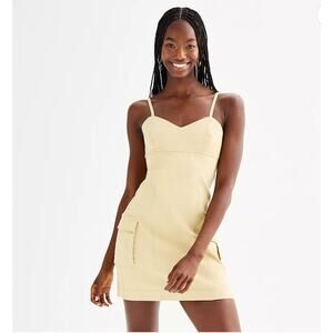 NWT Tinseltown sleeveless cargo pocket twill dress size Jrs XXL